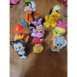 Disney Minnie Mouse Goofy Donald Cuckoo Loca etc.. Toddler Figures Chunky‎